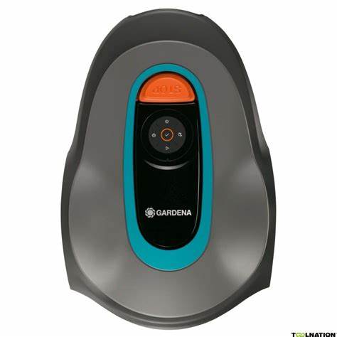 top view of lawnmower