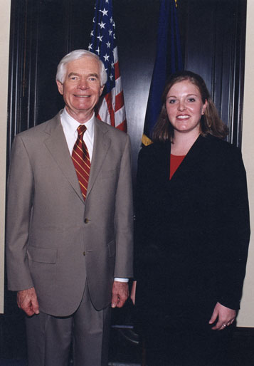 Kris and Senator Cochran