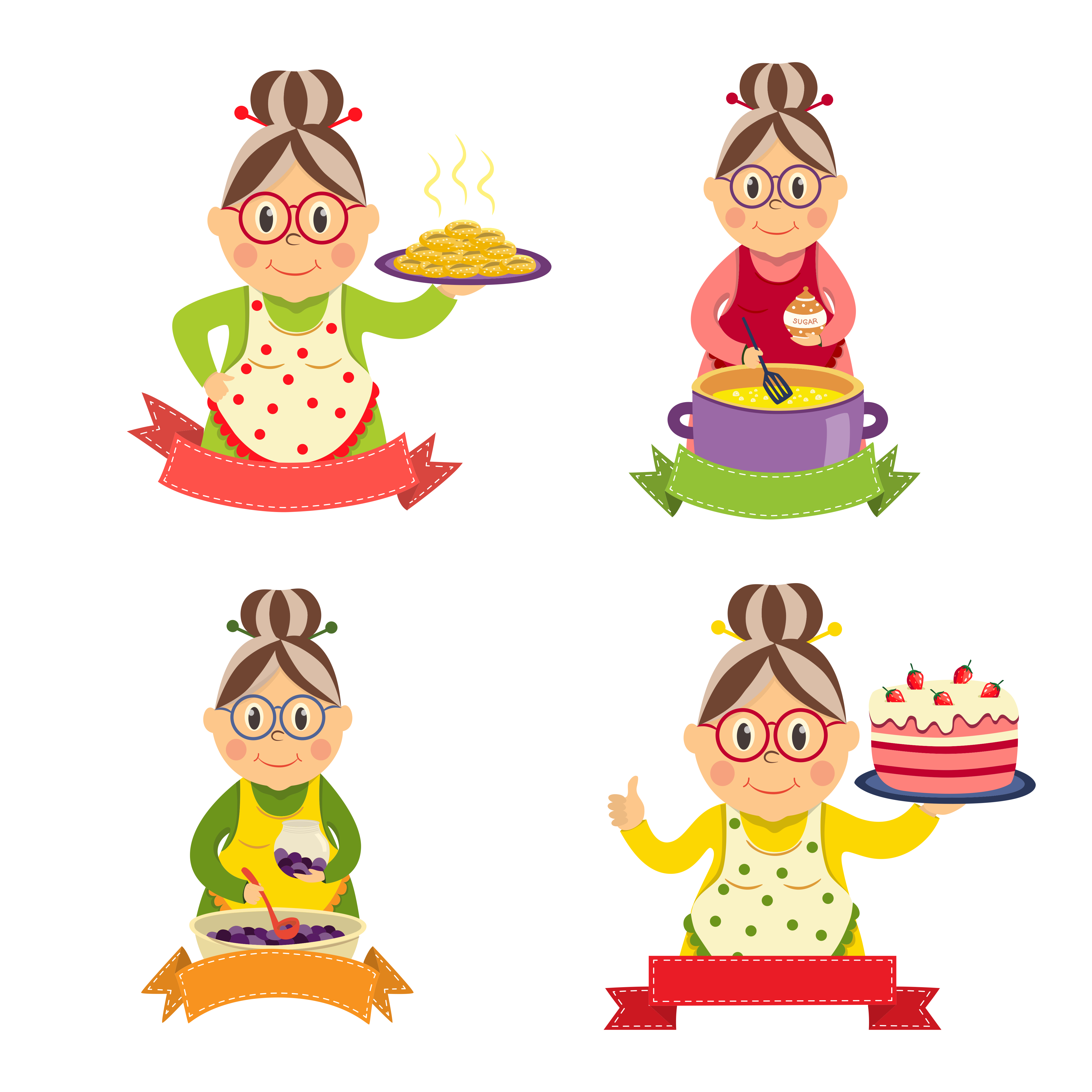 Grandma cooking