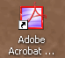 Adobe Acrobat desktop icon