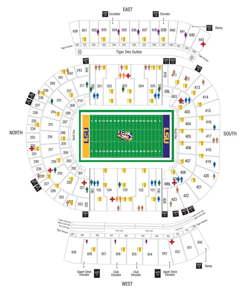 Bryant Denny Stadium Seating Chart